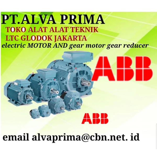 ABB MOTOR PT ALVA PRIMA GLODOG abb  motor M2bax low volt