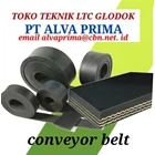  PVC CONVEYOR BELT PU WHITE & GREEN  COLOUR PT ALVA PRIMA LTC GLODOG JAKARTA 1