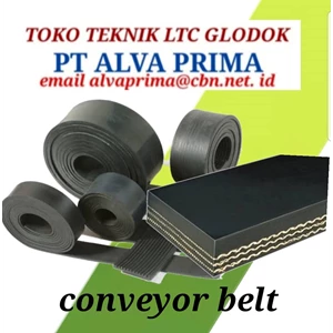  PVC CONVEYOR BELT PU WHITE & GREEN  COLOUR PT ALVA PRIMA LTC GLODOG JAKARTA