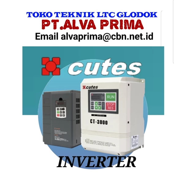Cutes Corp High-performance Flux Vector Inverter Model CT-3000 PT Alva Prima Toko Teknik Glodog
